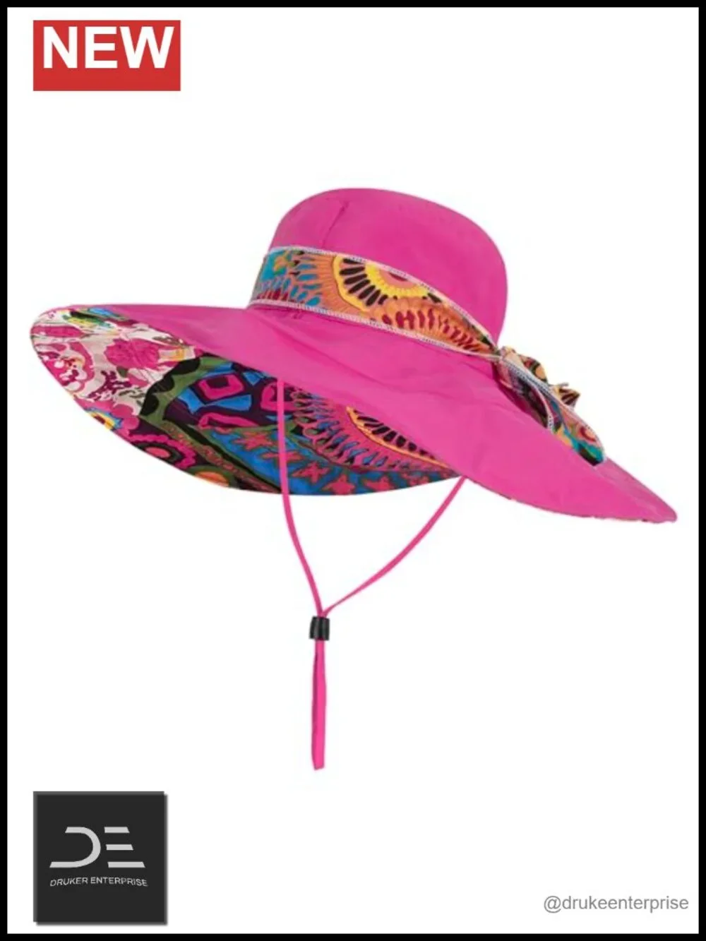 Women's Foldable Floppy Sun Hat Reversible Wide Brim UPF 50+ Travel Beach